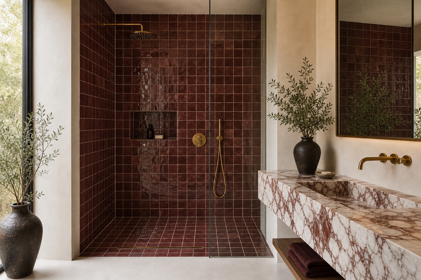 Salle de bain, 5×5 cm