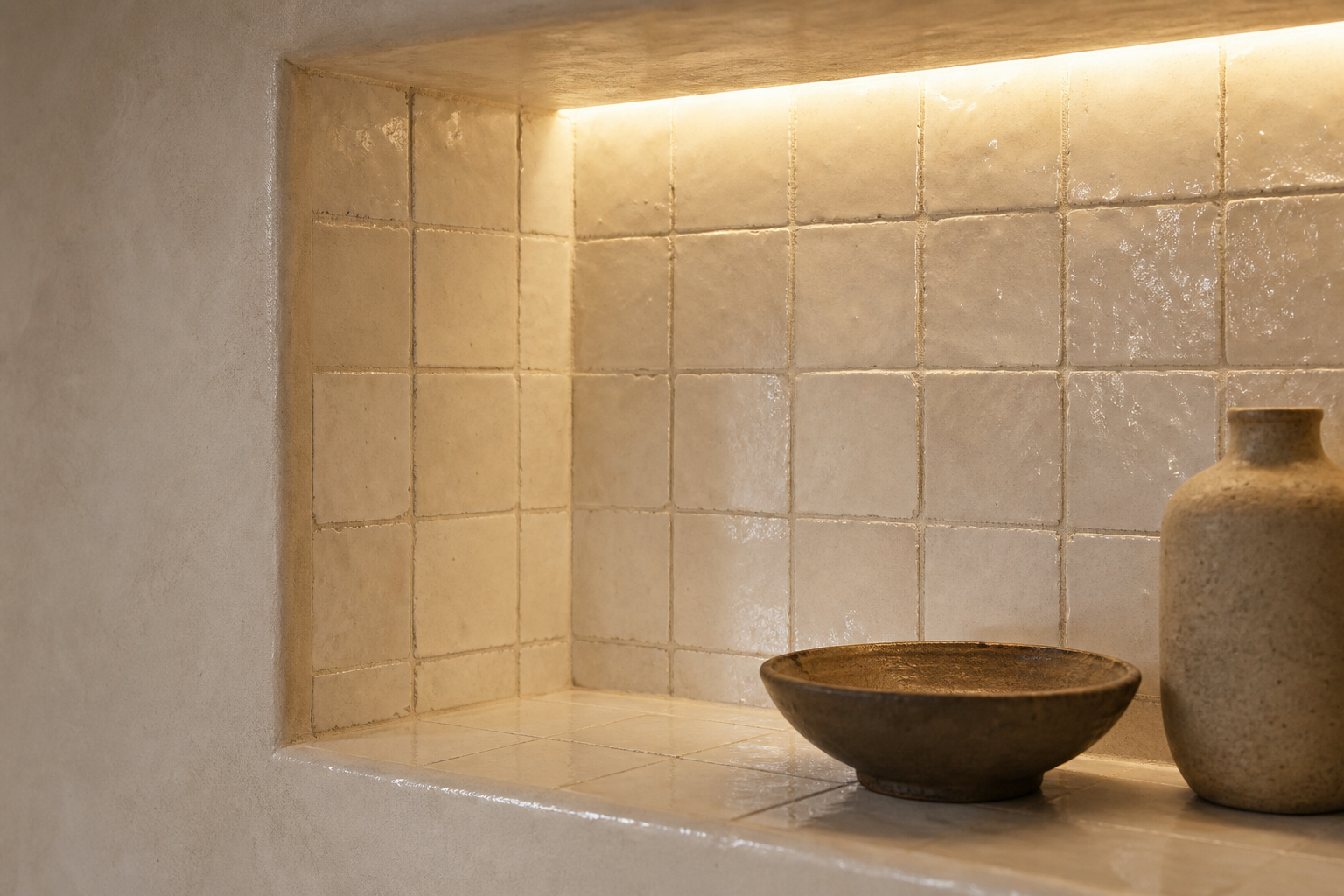Détail hammam ivoire