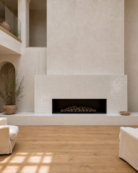 The Lightwell, cheminée en zellije White Lotus
